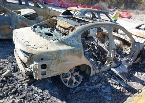 2021 Alfa Romeo Giulia Ti Awd из США, поврежденный, VIN ZARFANBN0M7649393